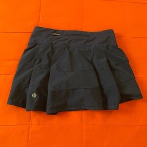 Lululemon Skort Womens 2 Blue Athletic Gym & Running Casual